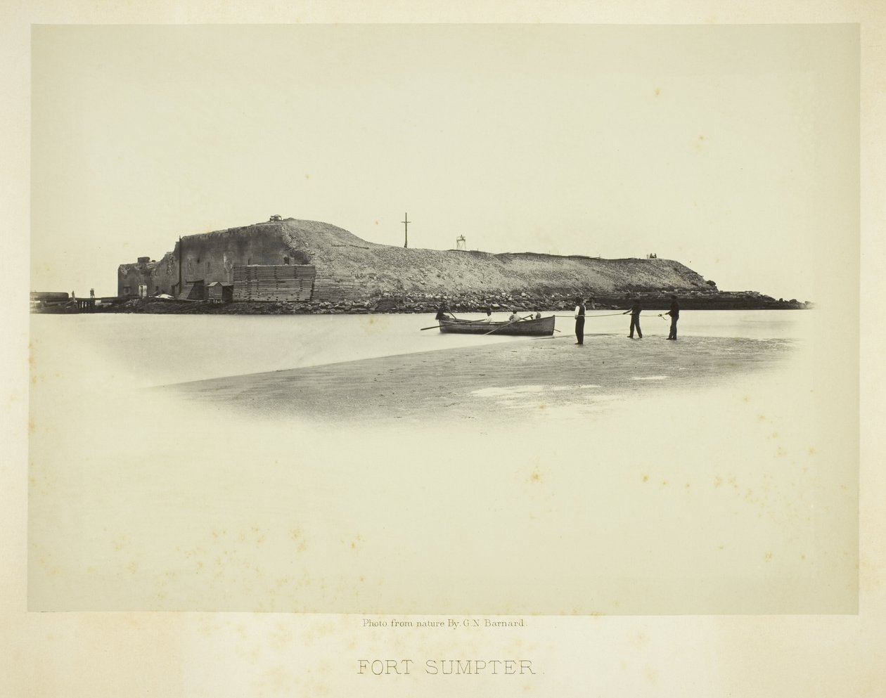 Fort Sumpter da George N. Barnard