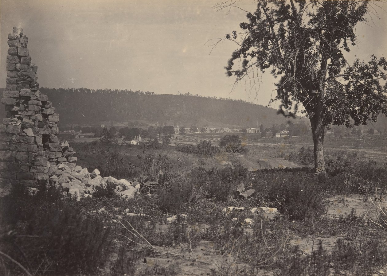 Ringold, Georgia, anni 1860 da George N. Barnard