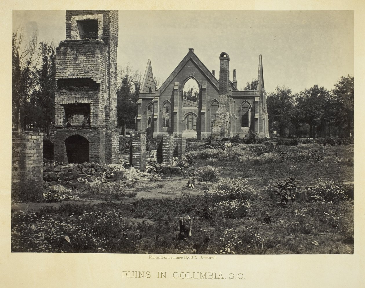 Rovine a Columbia, S.C. da George N. Barnard