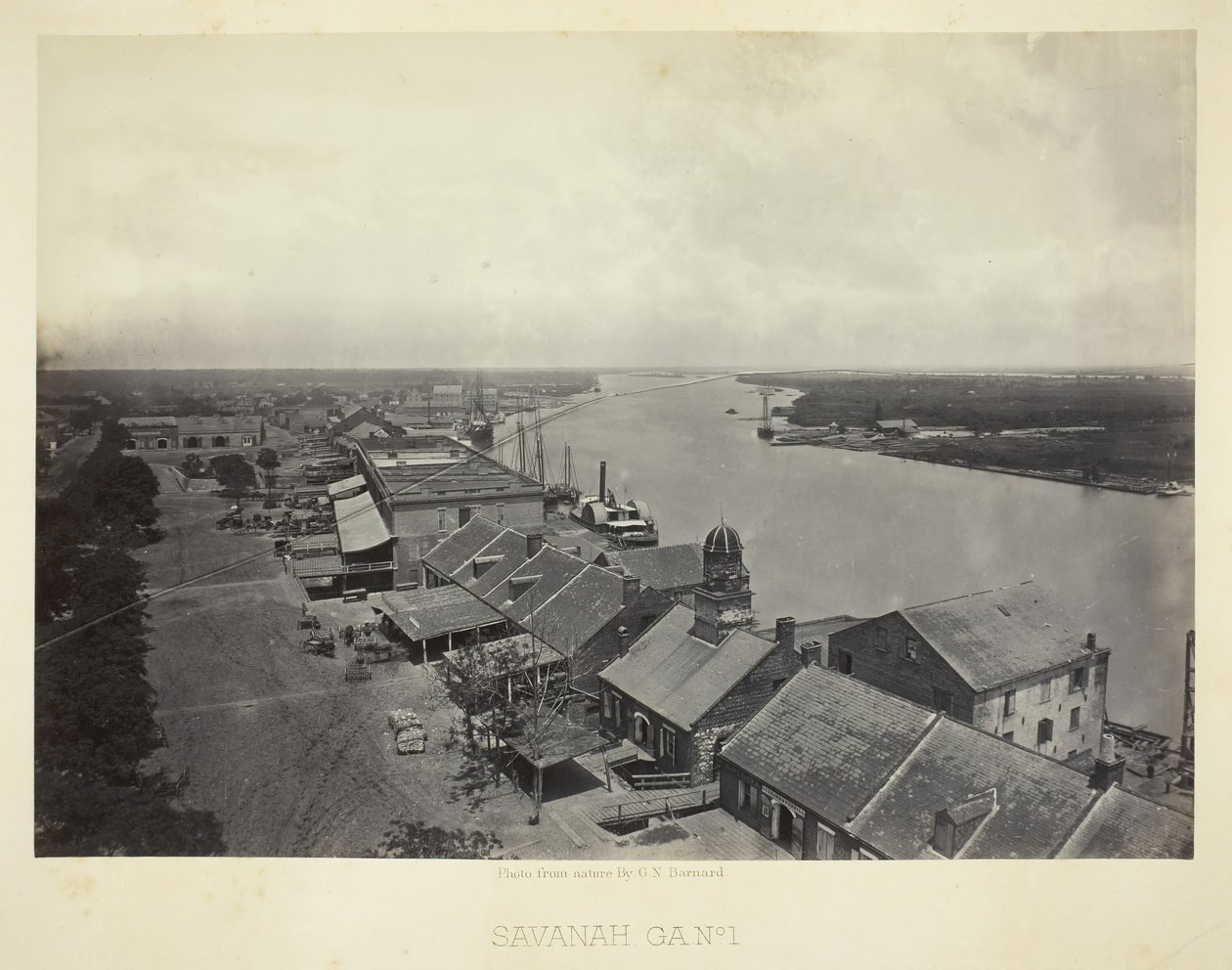 Savannah, GA, n. 1 da George N. Barnard