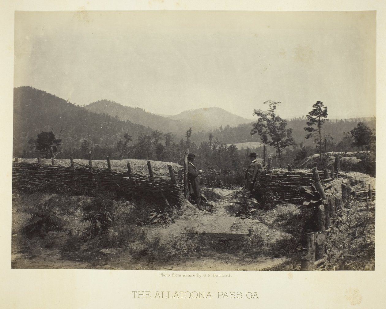 Passo di Allatoona, GA da George N. Barnard