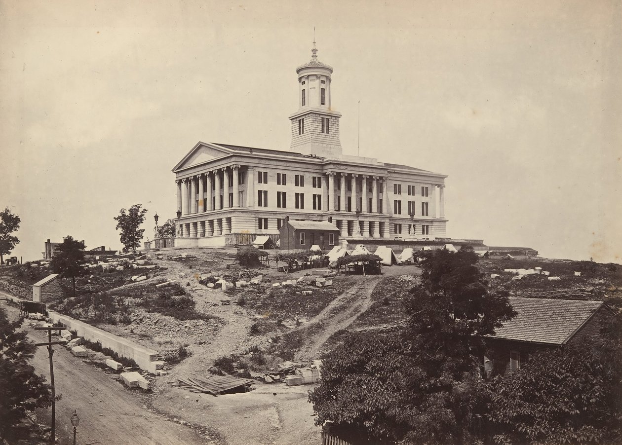Il Campidoglio, Nashville, Tennessee da George N. Barnard