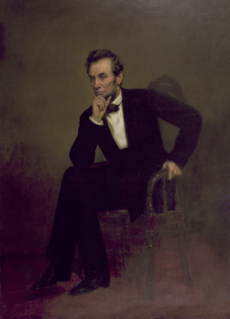 Abramo Lincoln, c.1868 da George Peter Alexander Healy