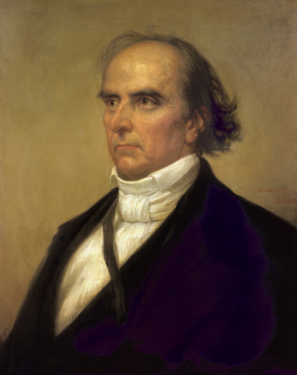 Daniel Webster, 1848 da George Peter Alexander Healy