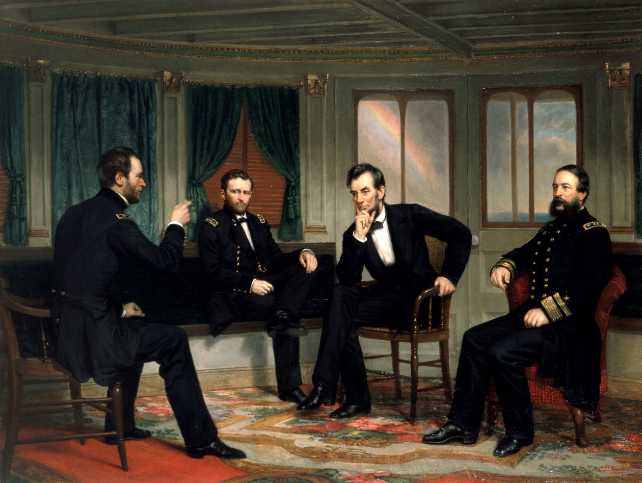 I pacificatori, 1865 da George Peter Alexander Healy