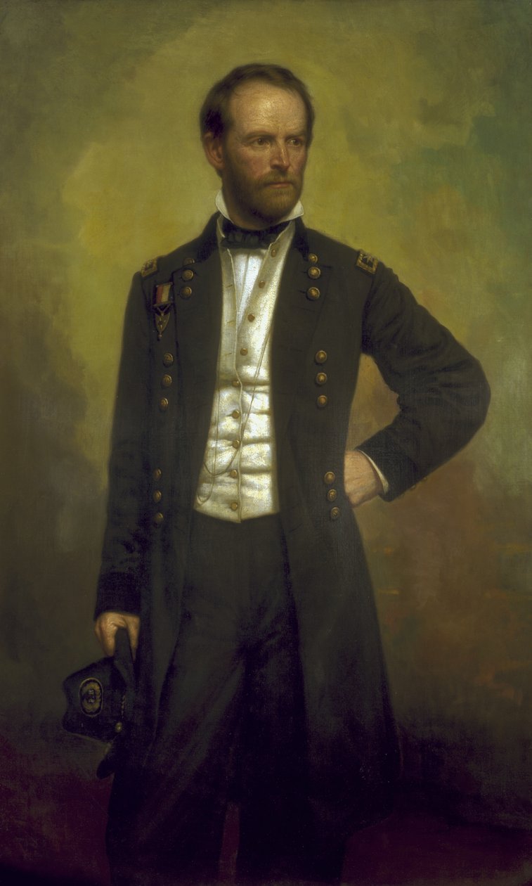 William T. Sherman da George Peter Alexander Healy