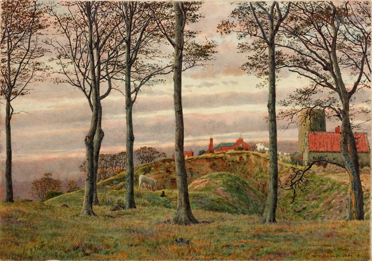 Collina dei Mulini a Vento, Gateshead da George Price Boyce