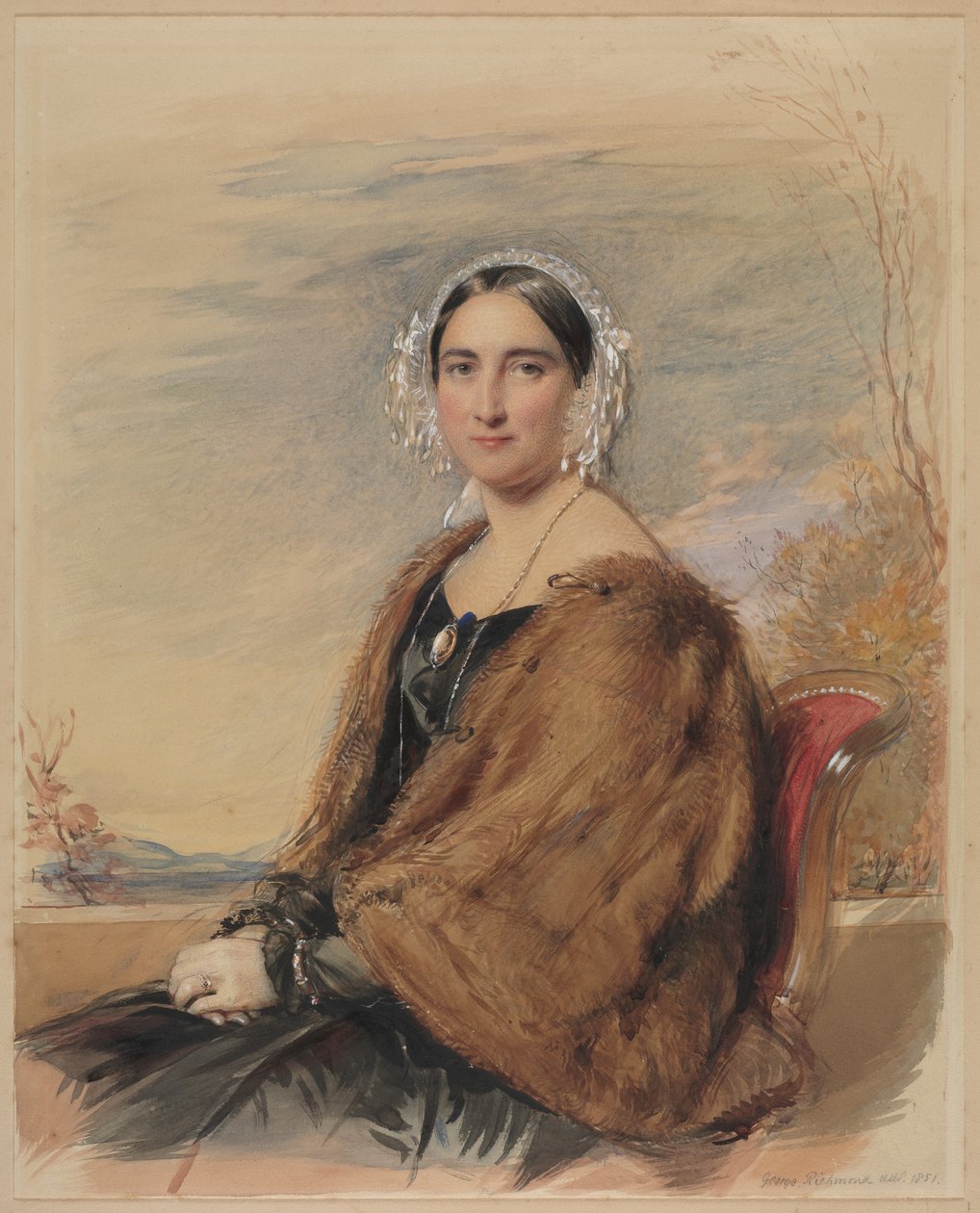 Ritratto di una Donna da George Richmond