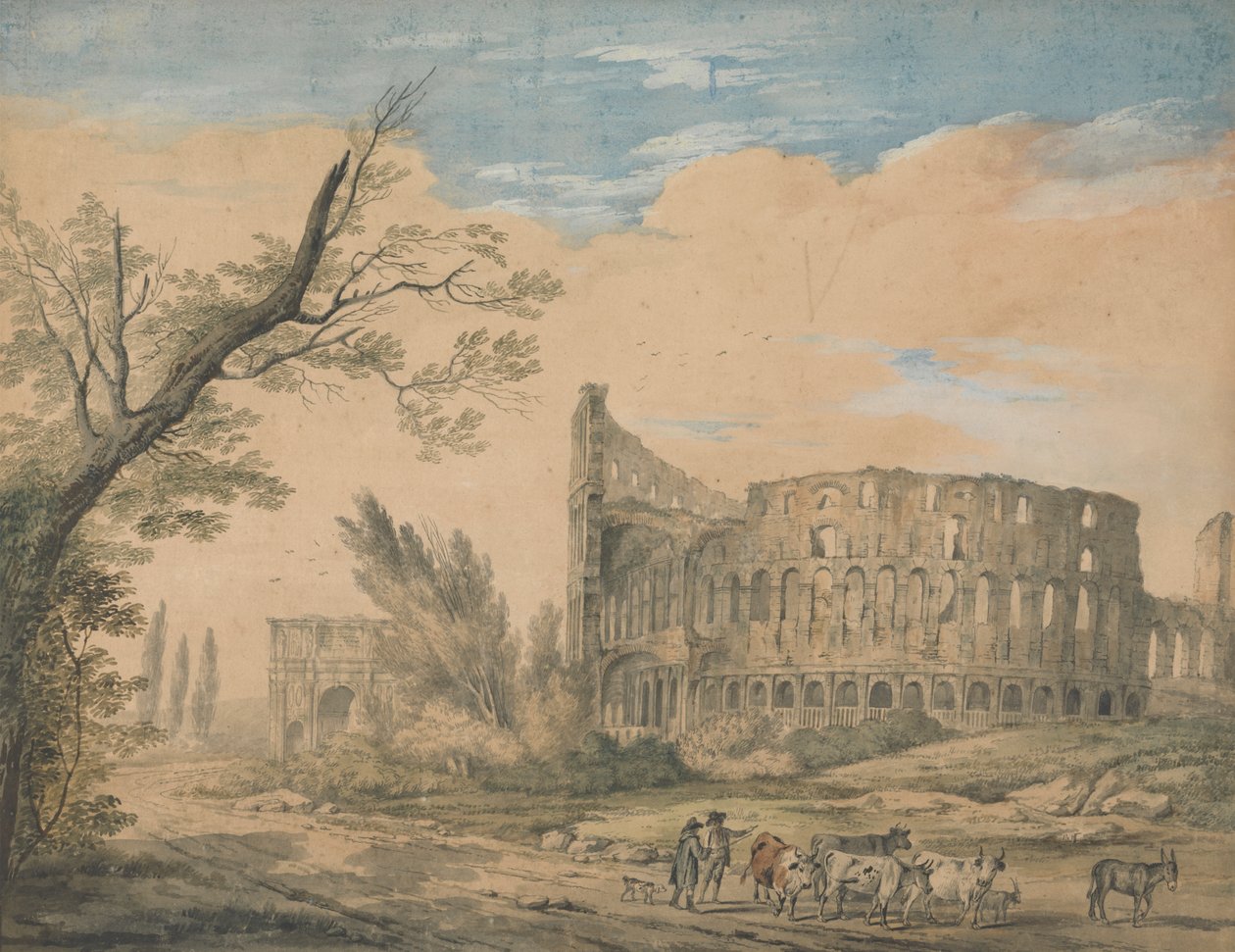 Il Colosseo, Roma da George Robertson