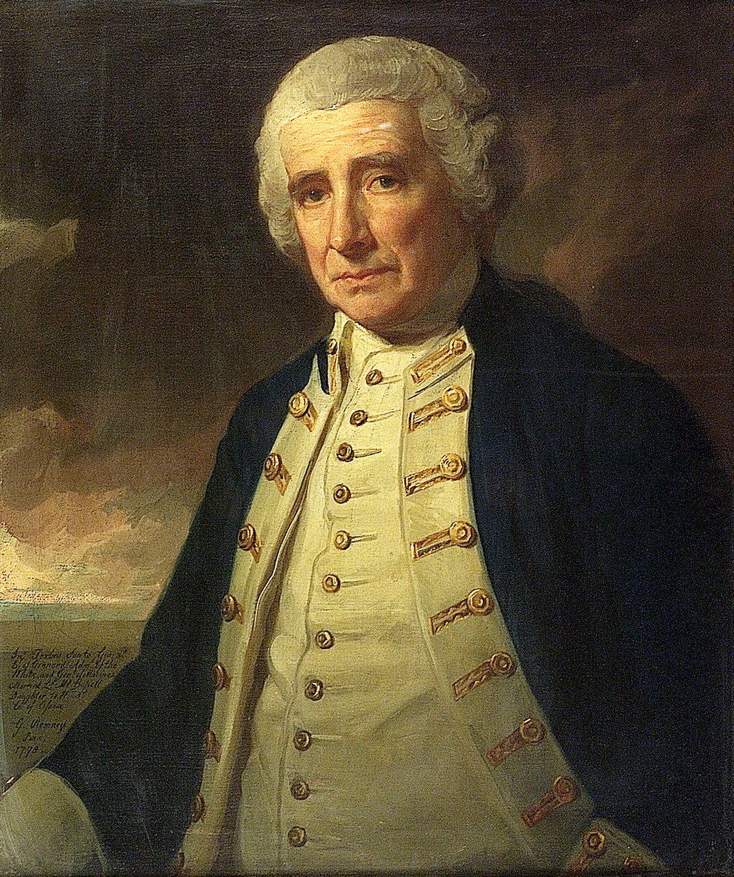 Ammiraglio John Forbes (1714-1796) da George Romney