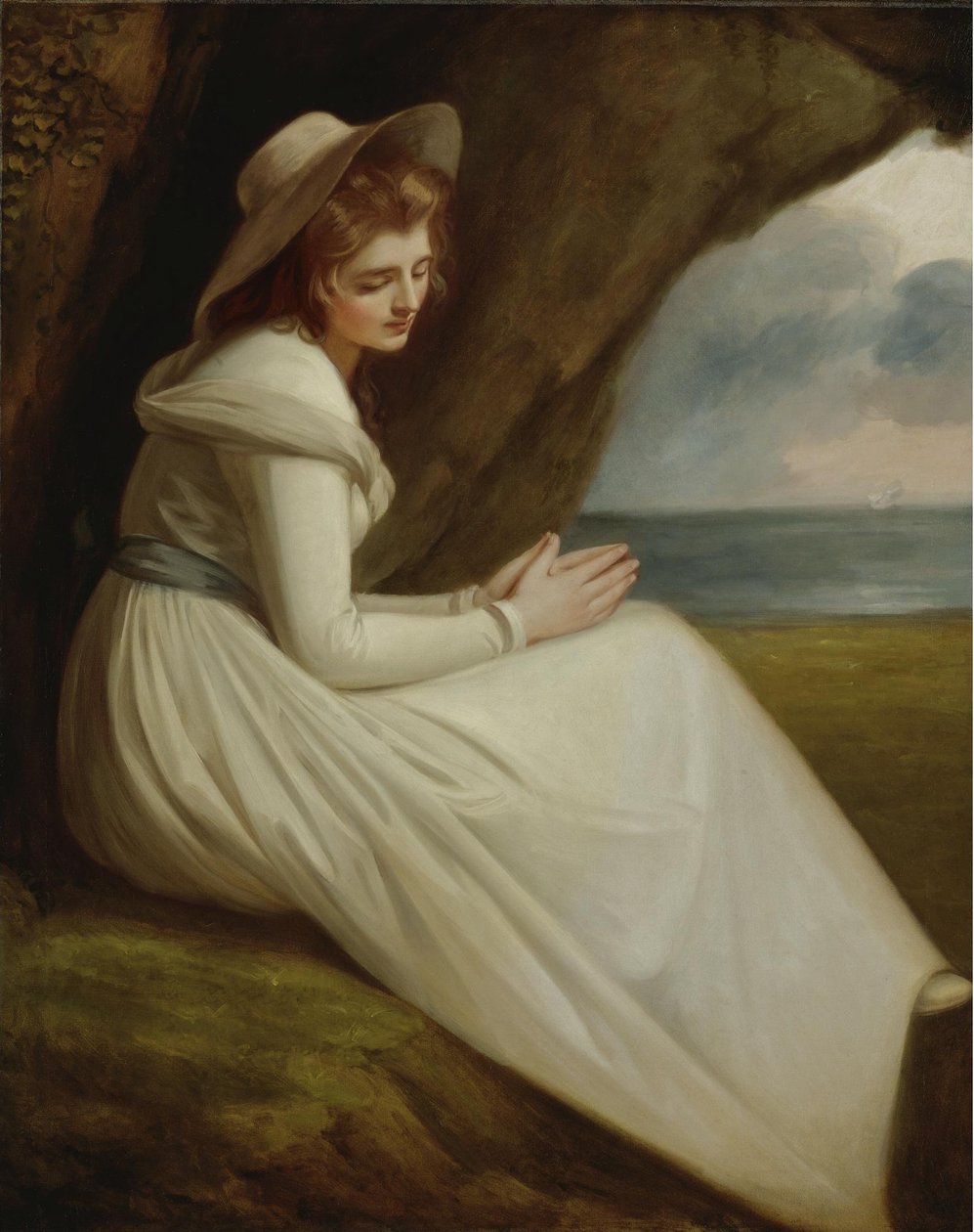 Emma, Lady Hamilton da George Romney
