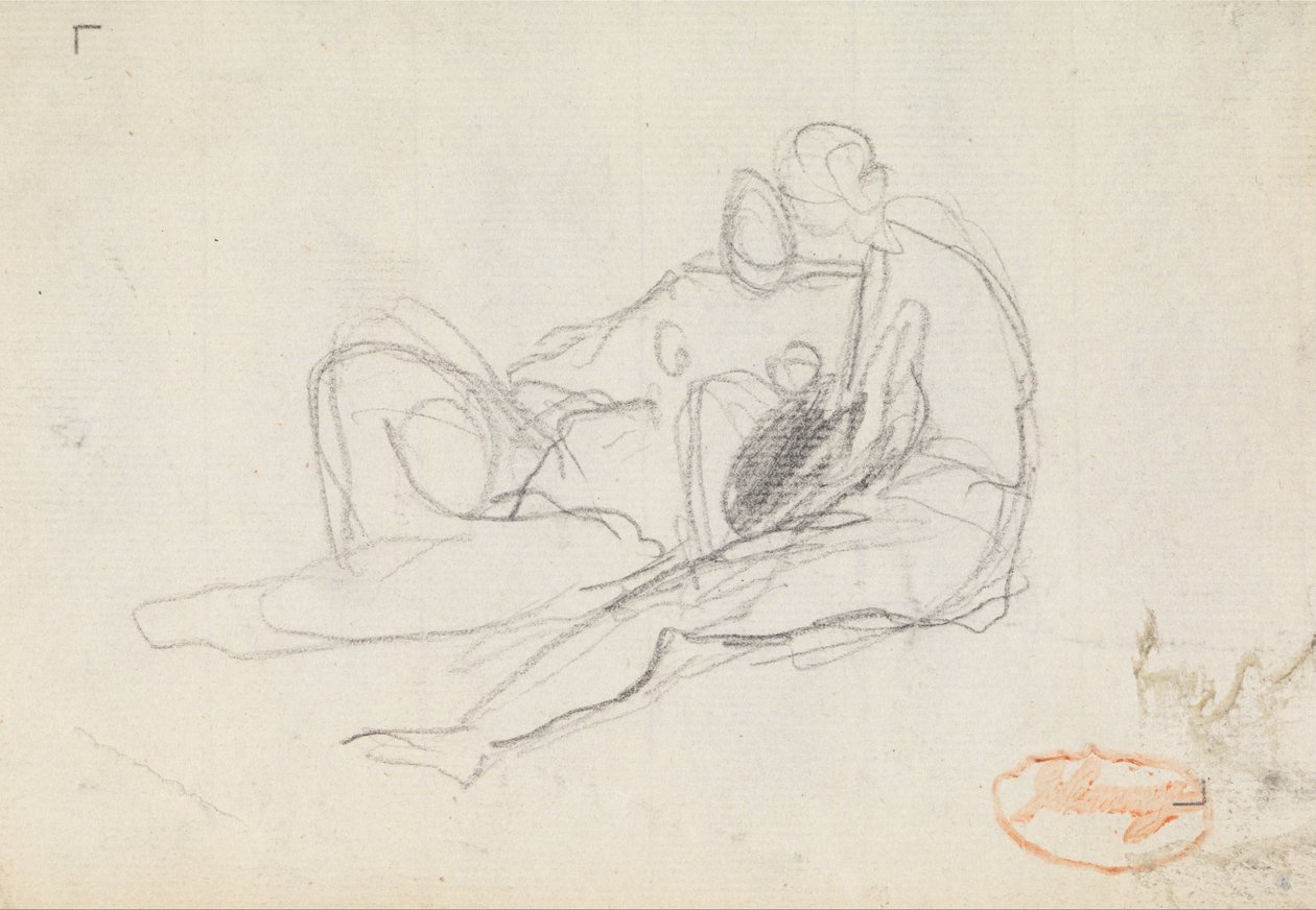 Figura Studio di composizione 17 da George Romney