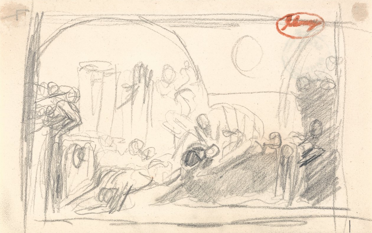 Howard in visita a un carcere da George Romney
