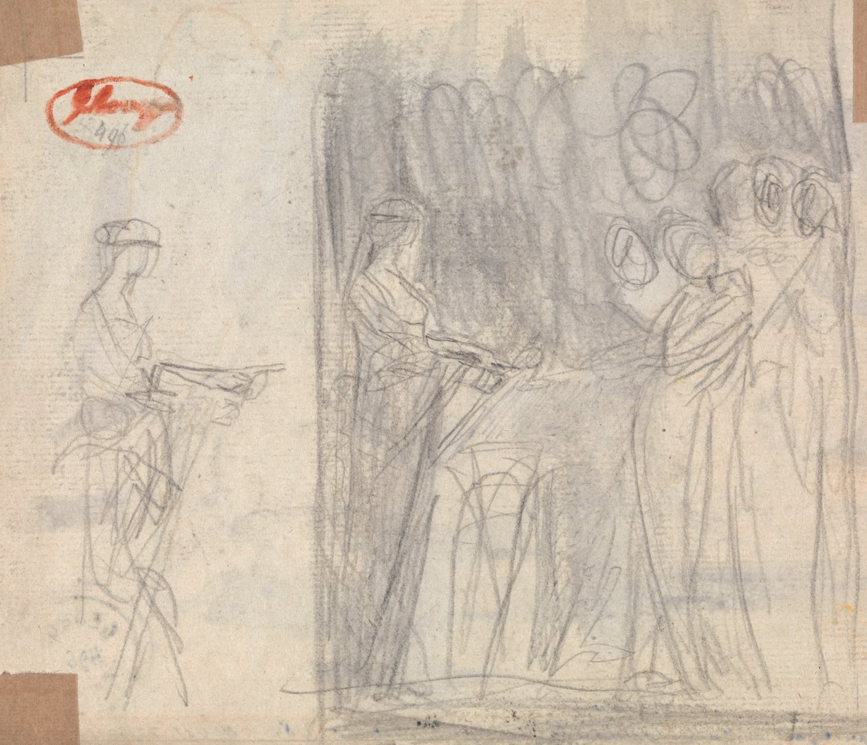 Iniziazione di una ninfa rustica da George Romney