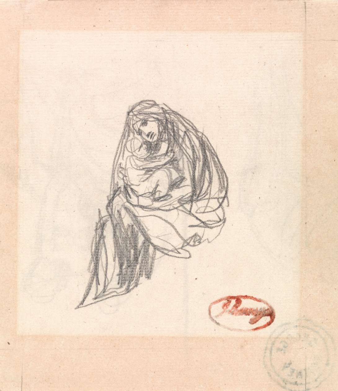 Madre e figlio da George Romney