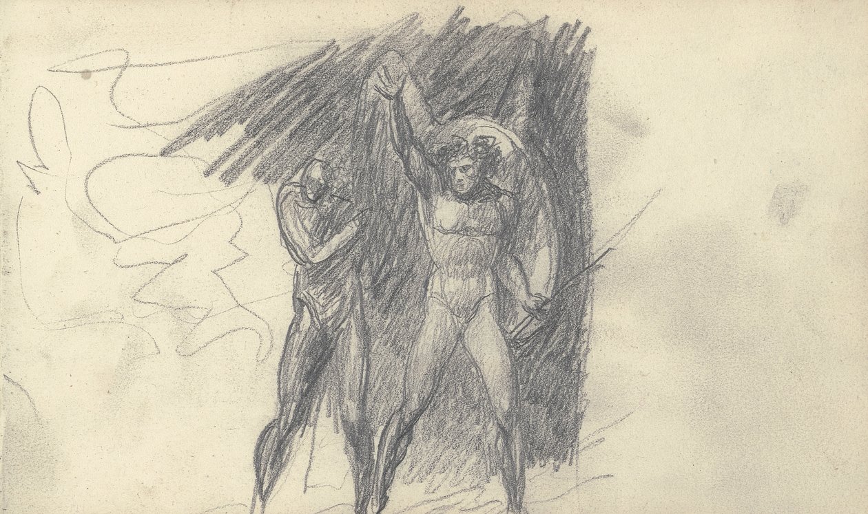 Disegno del taccuino da George Romney
