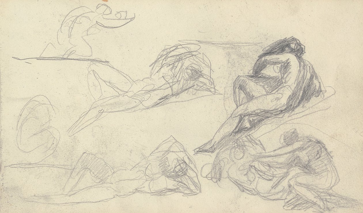 Disegno del taccuino da George Romney
