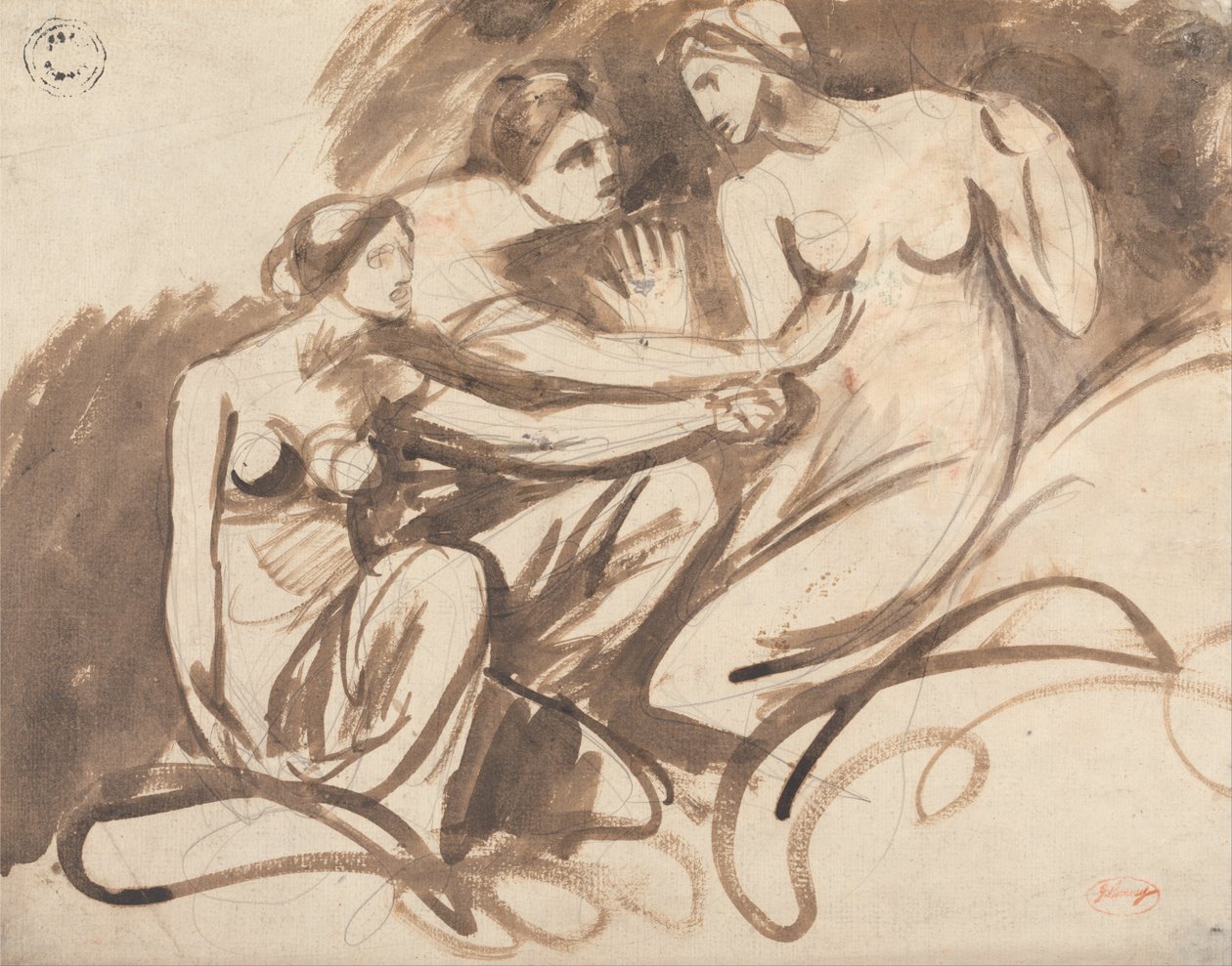 Tre giovani streghe da George Romney