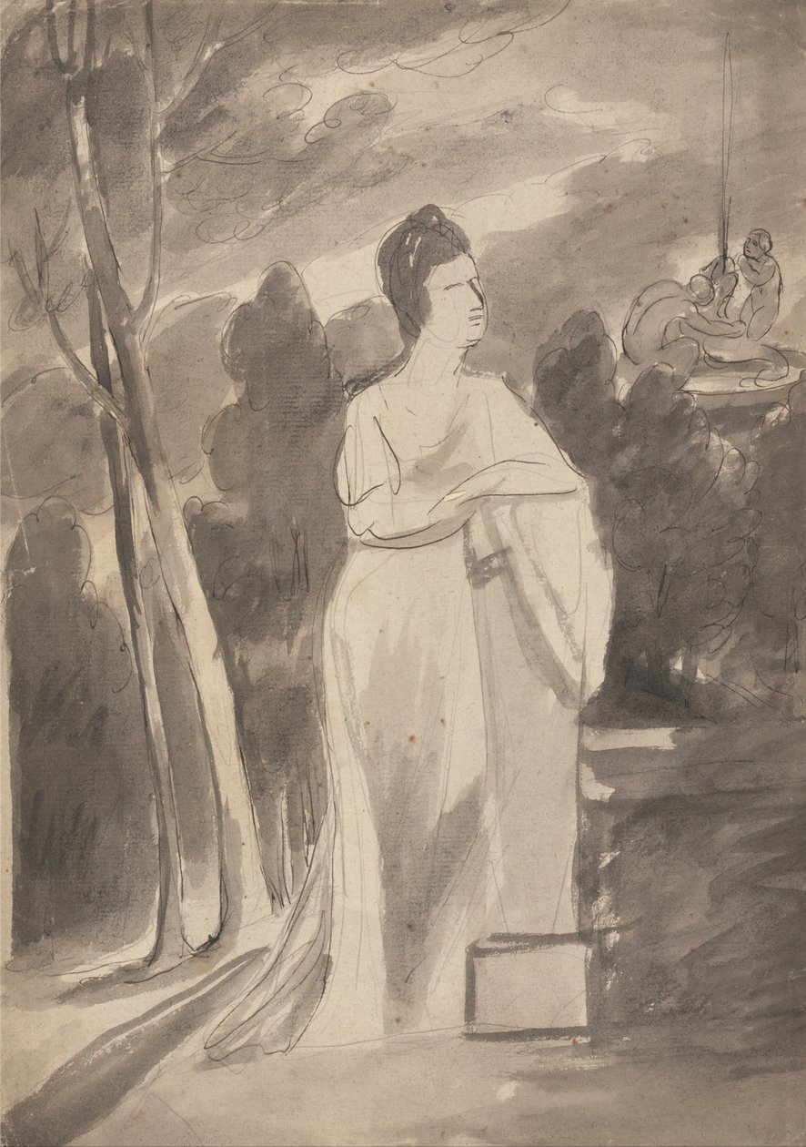 Donna alla colonna da George Romney