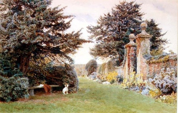 Bulwick, il cancello da George Samuel Elgood