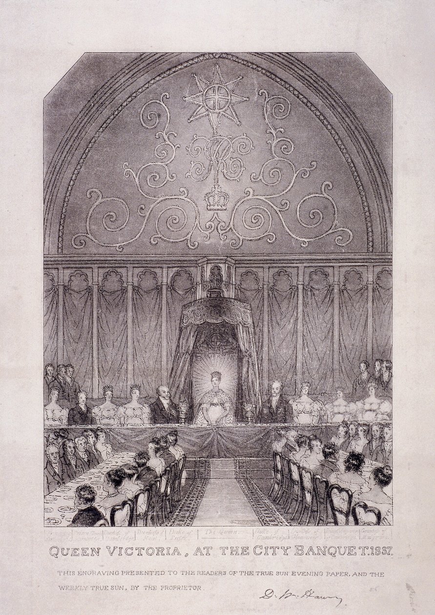 Gog e Magog, Guildhall, Londra da George Shepherd