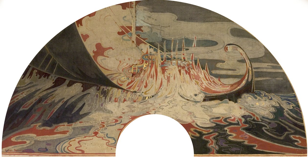 Design del ventaglio da George Sheringham