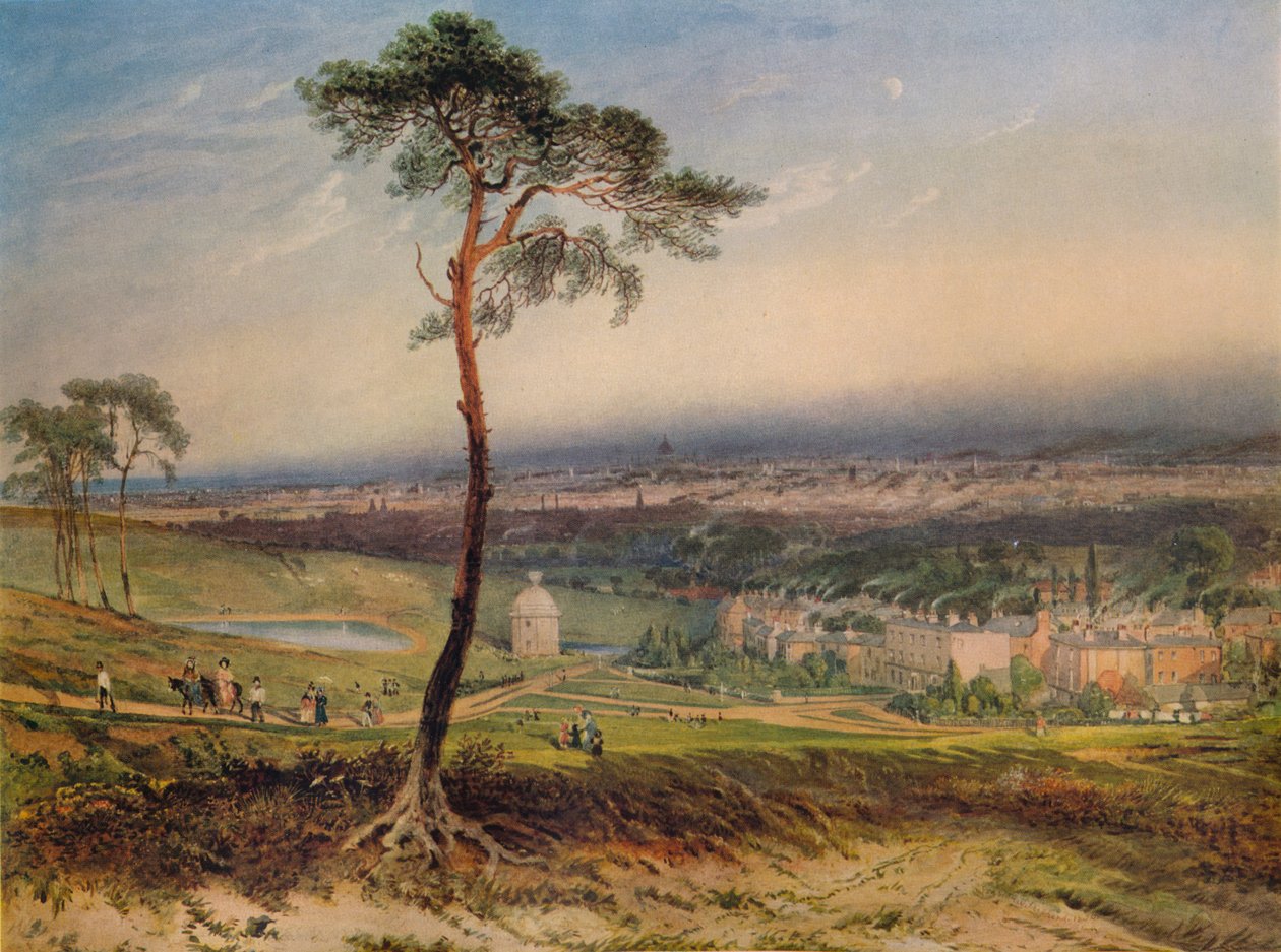 Londra, da Hampstead da George Sidney Shepherd