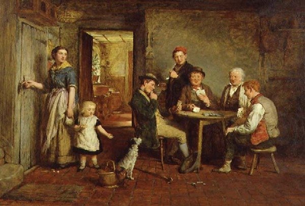 I giocatori di carte da George Smith