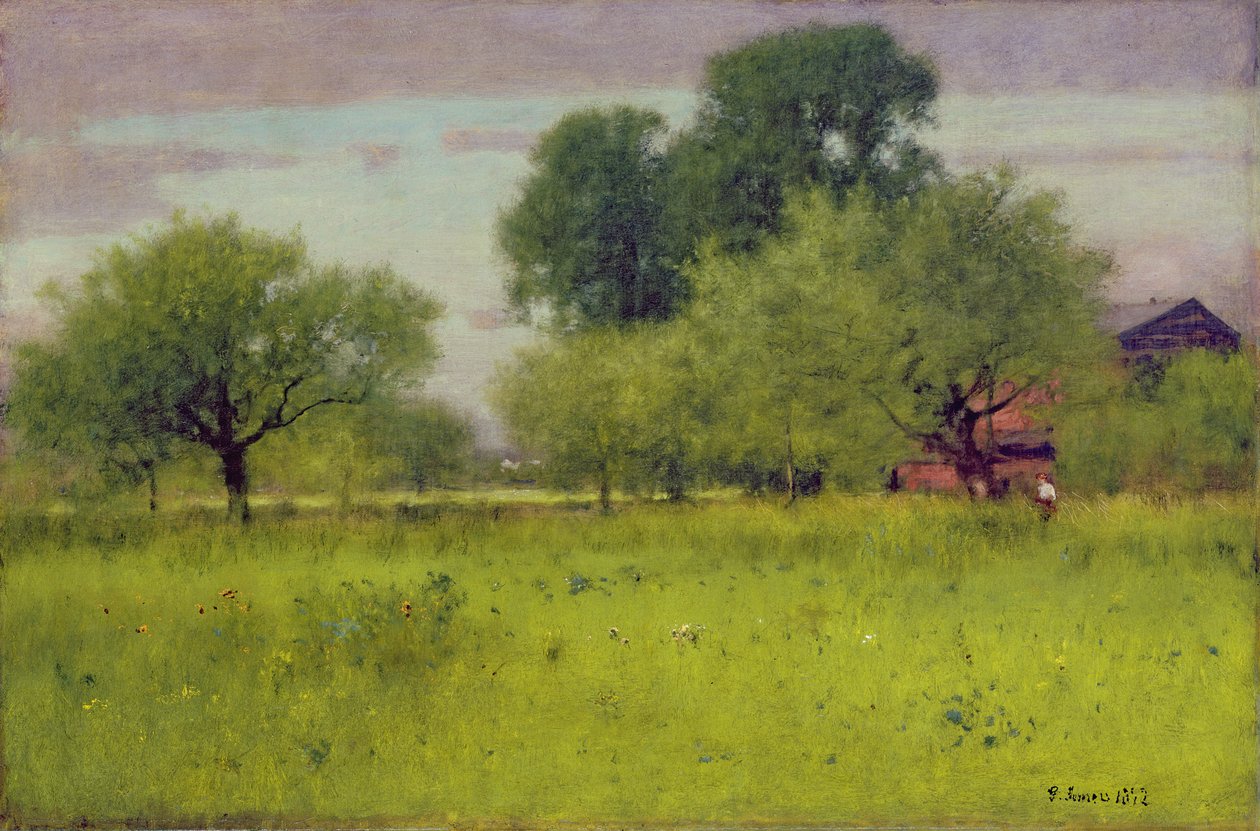 Frutteto di mele, 1892 da George Snr. Inness