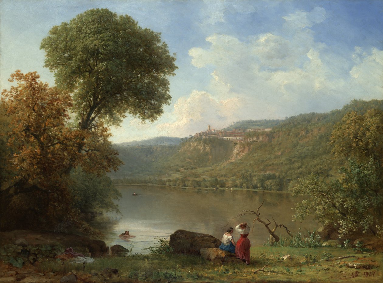 Lago di Nemi da George Snr. Inness