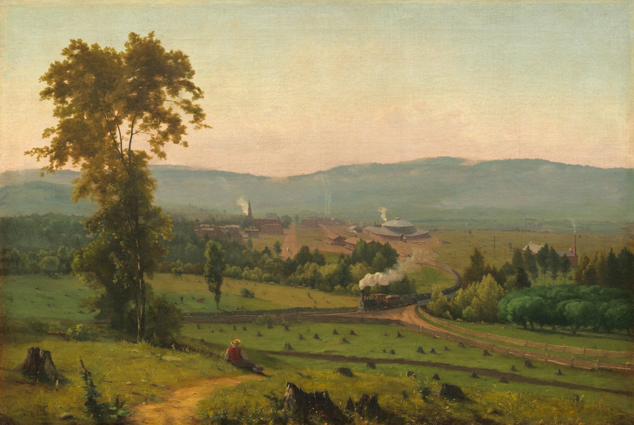 La valle di Lackawanna da George Snr. Inness