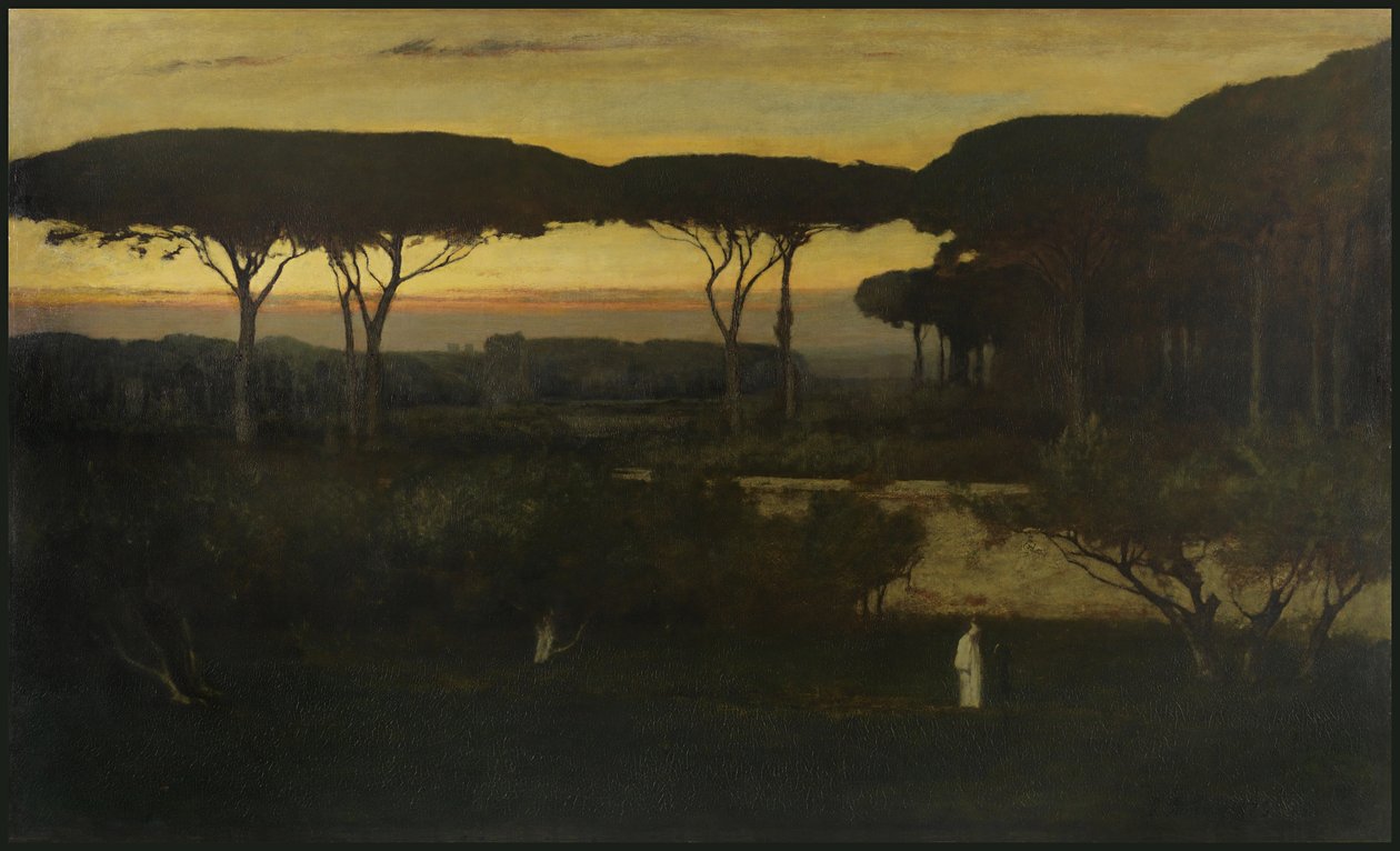 Il monaco da George Snr. Inness