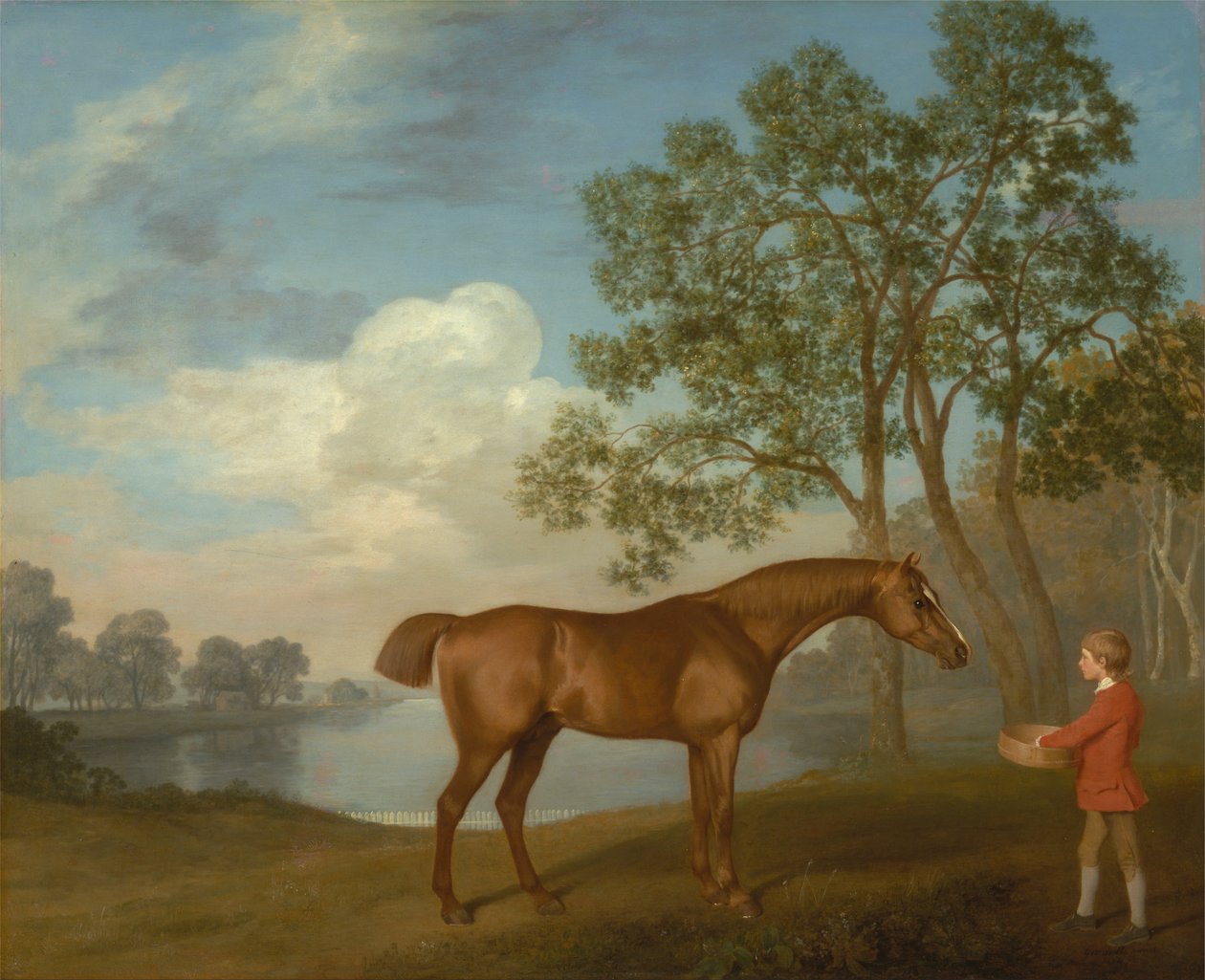 Zucca con un capo scuderia da George Stubbs