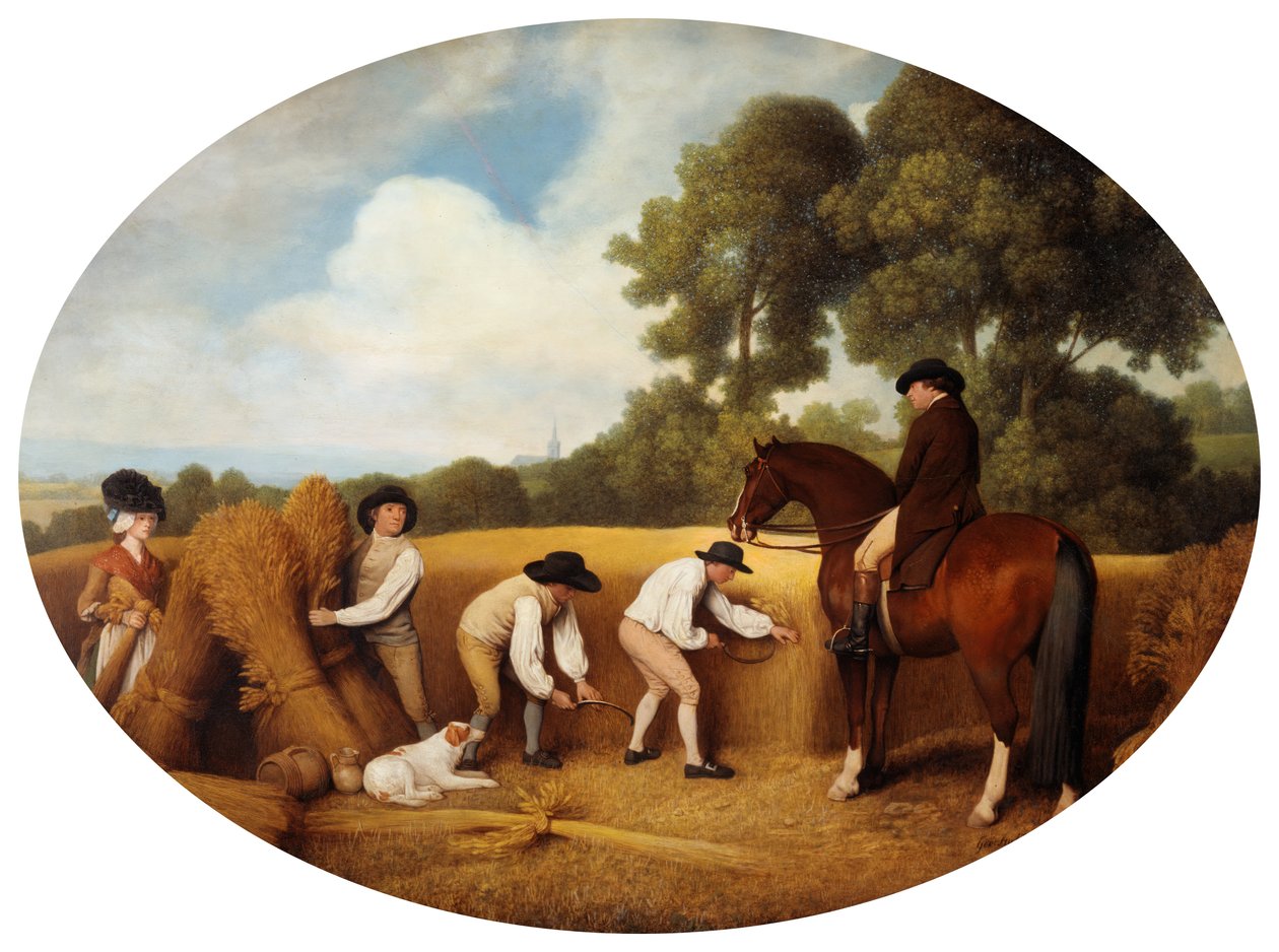 Mietitori, 1795 da George Stubbs