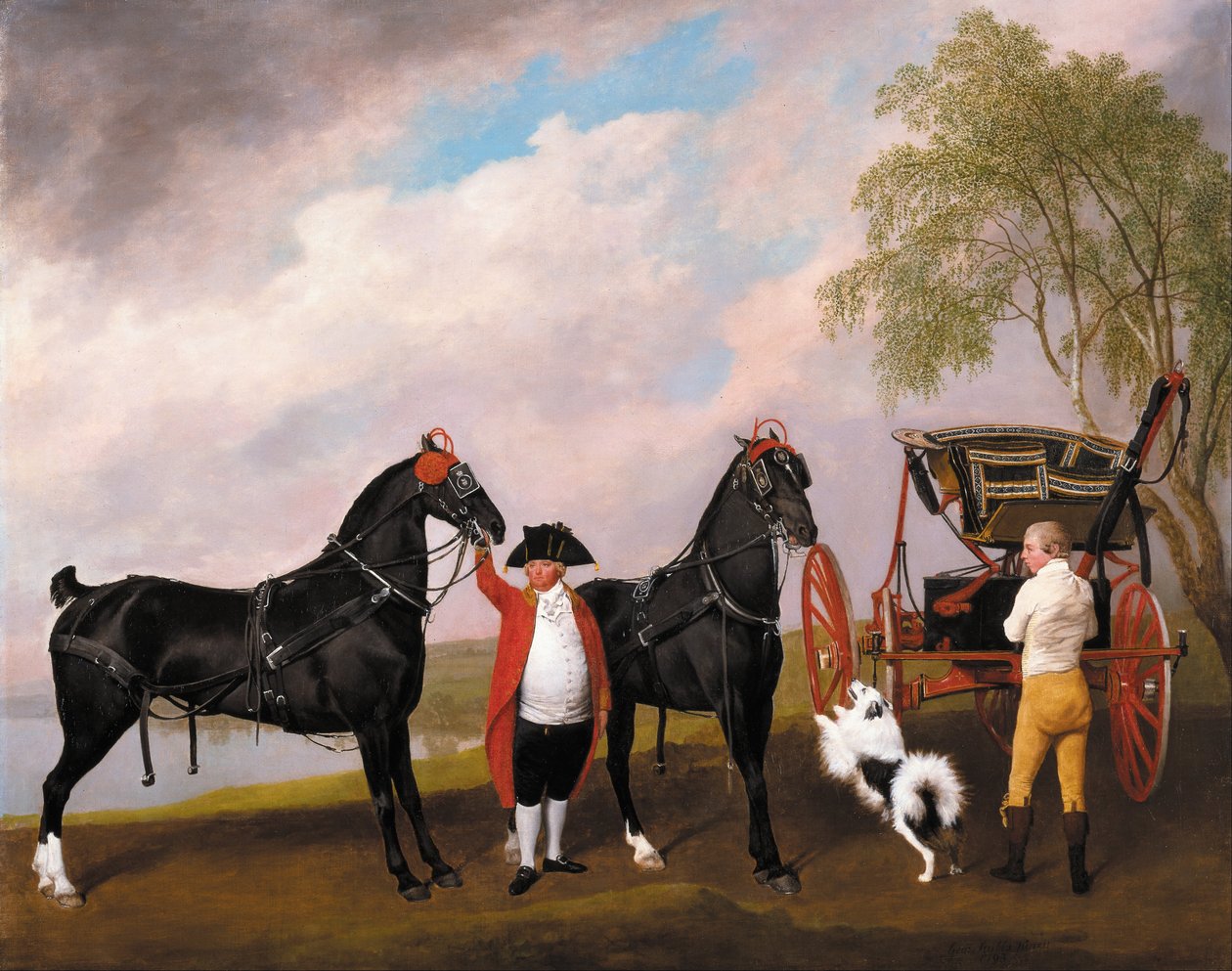 La Phaeton del Principe di Galles da George Stubbs