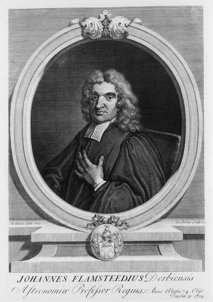 John Flamsteed, astronomo, 1712 da George Vertue