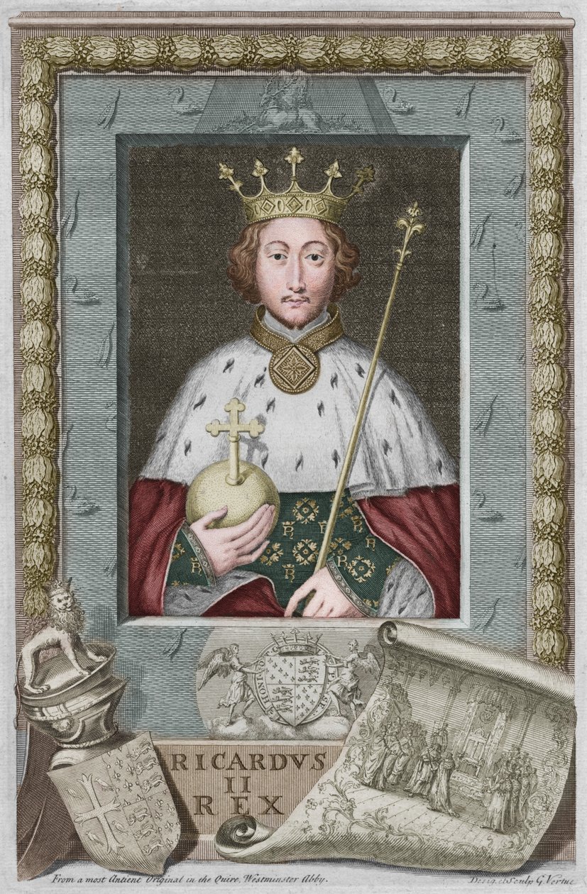 Re Riccardo II da George Vertue