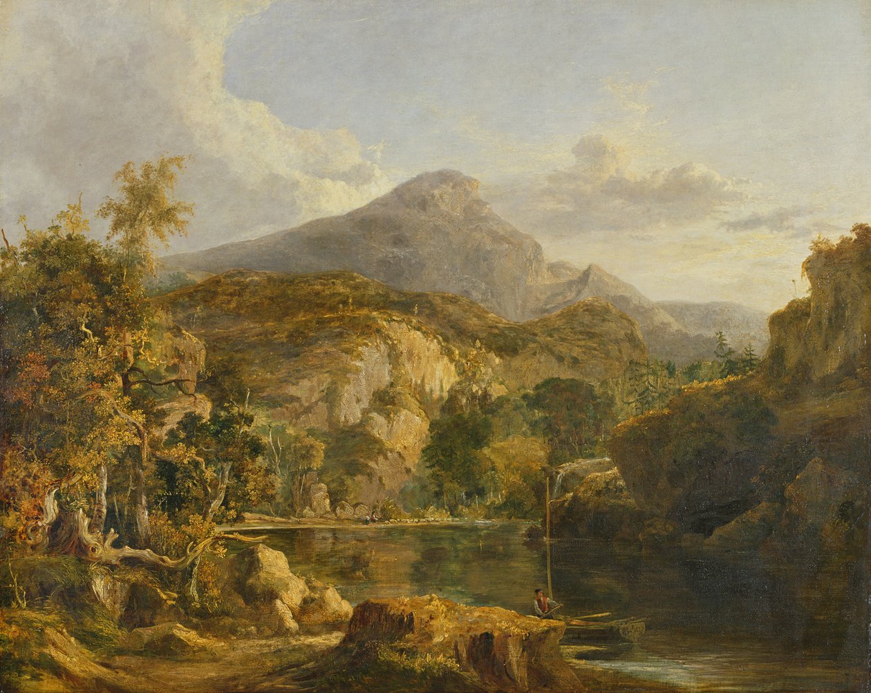 Veduta delle Highlands, 1827 da George Vincent