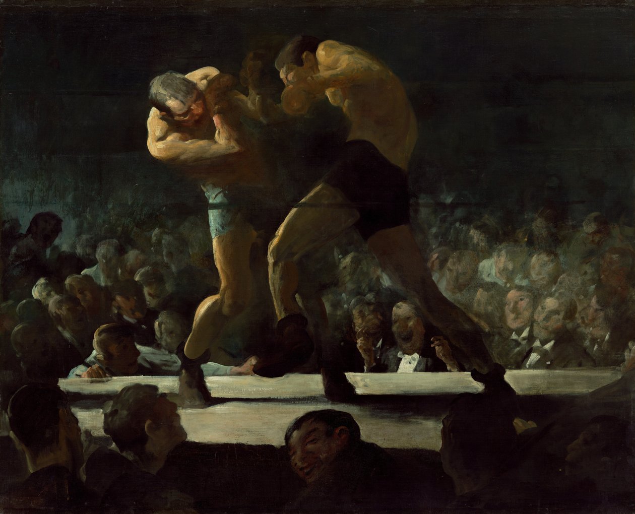 Notte del club, 1907 da George Wesley Bellows