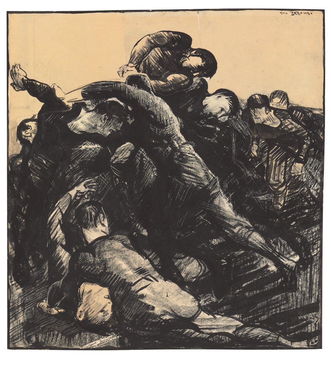 Tieni duro, 1912 da George Wesley Bellows