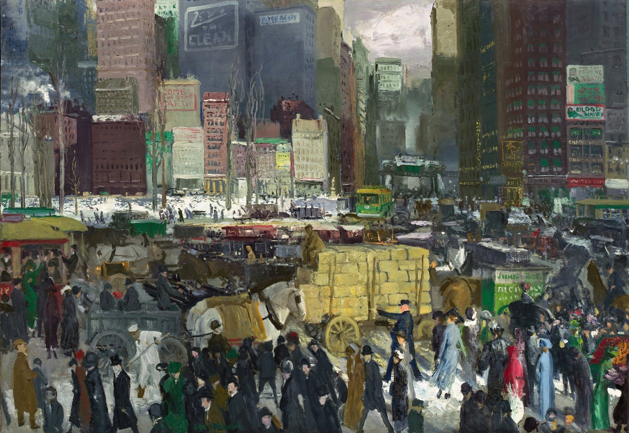 New York da George Wesley Bellows