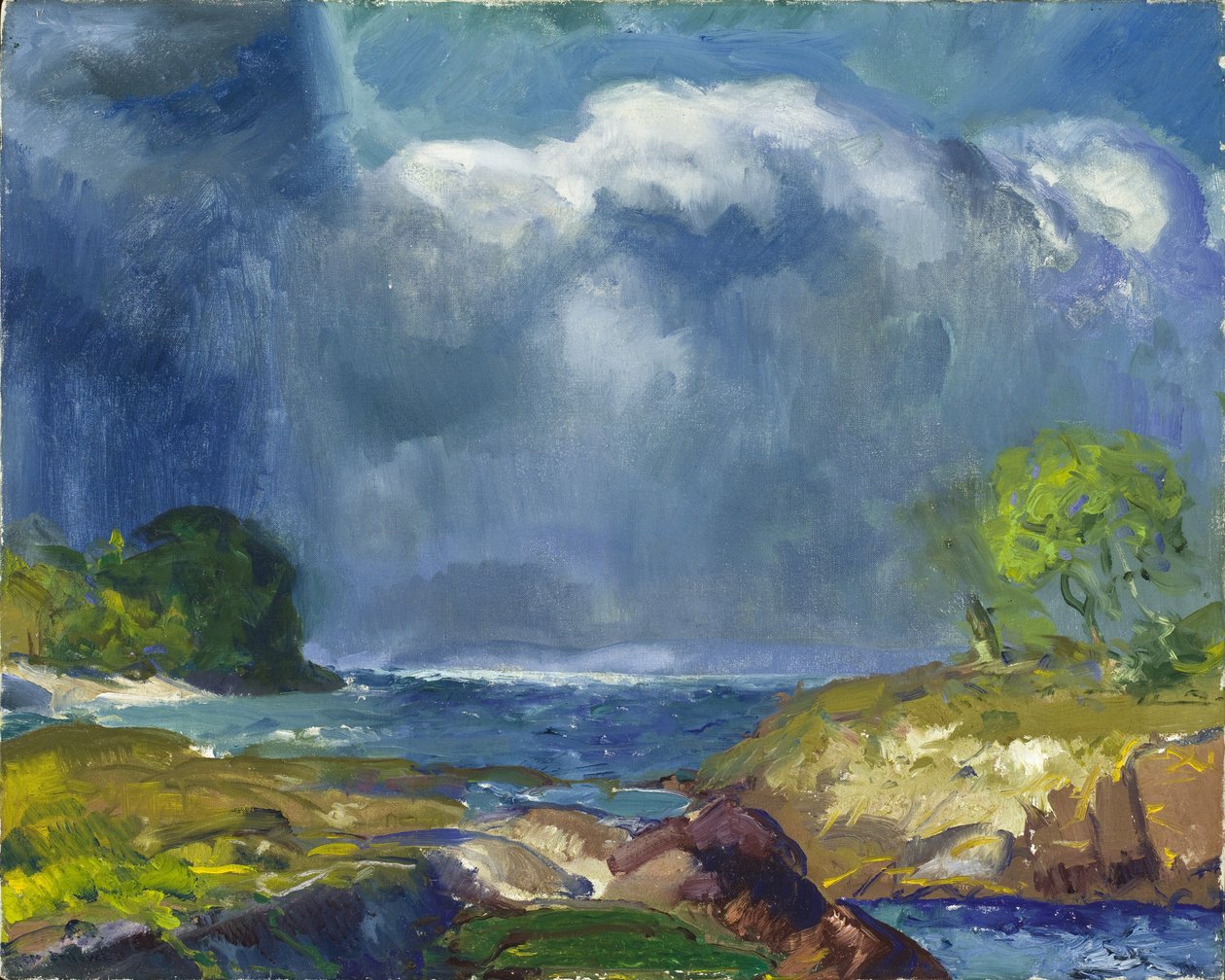 La tempesta in arrivo da George Wesley Bellows