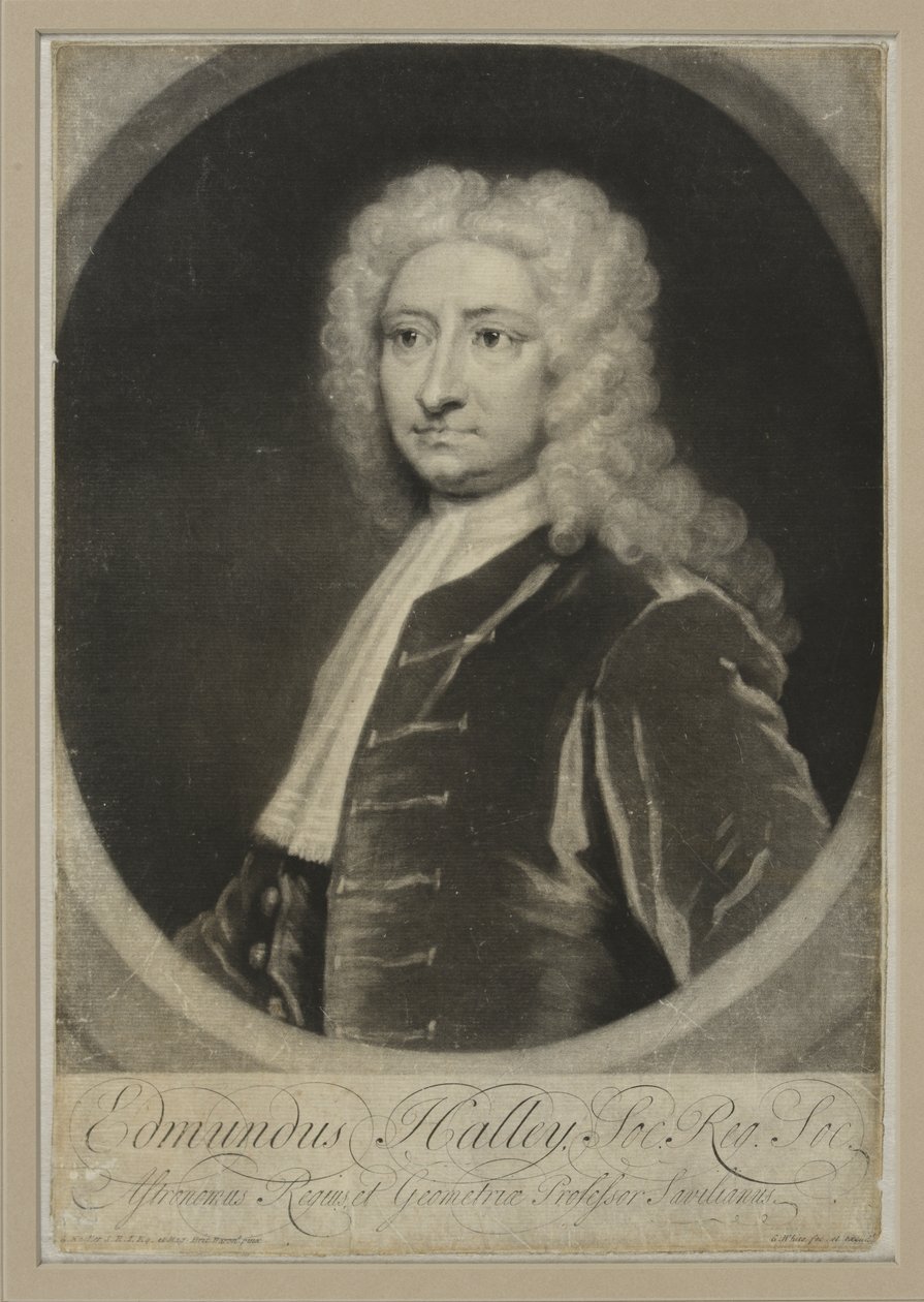 Edmundus Halley, c.1705 da George White