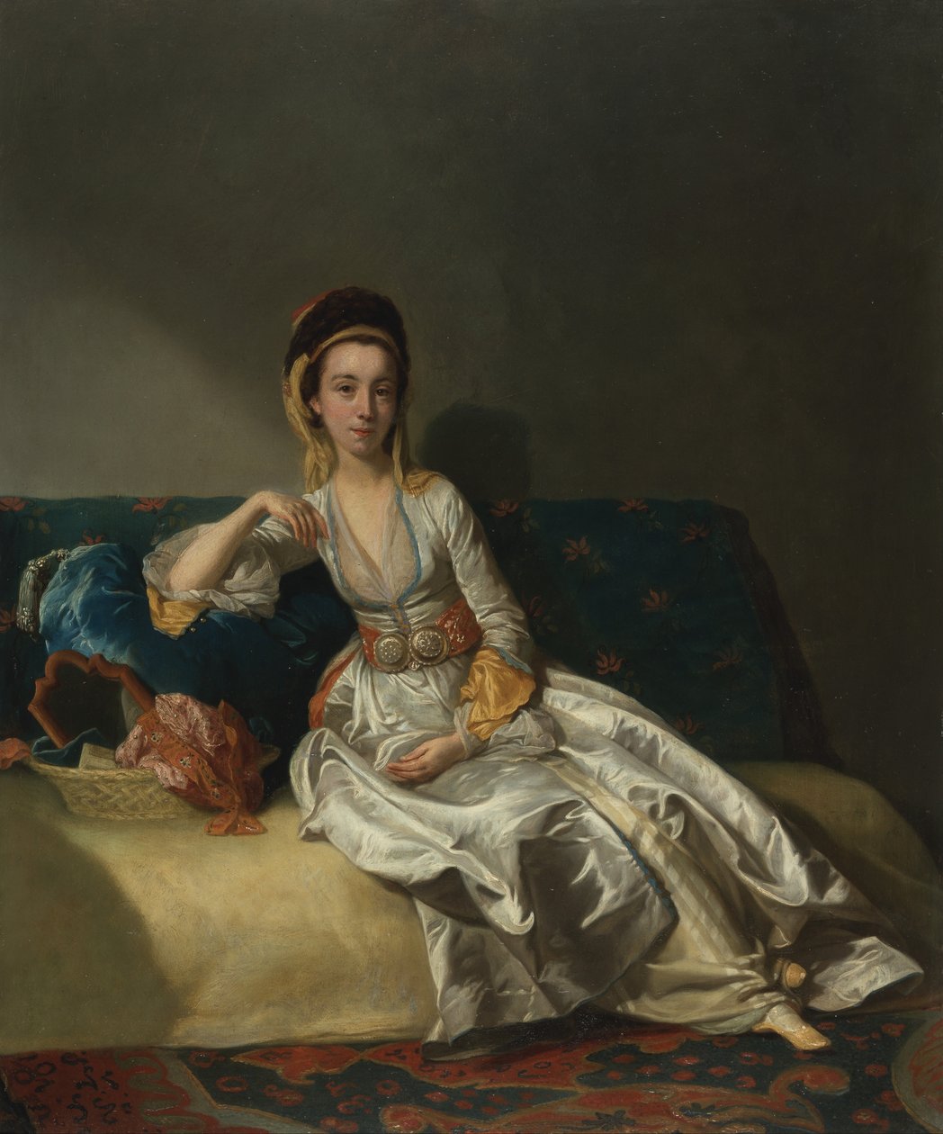 Nancy Parsons in abito turco da George Willison