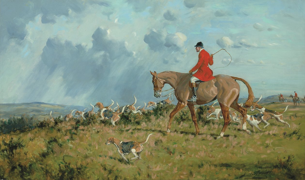 Sul profumo (olio su tela) da George Wright