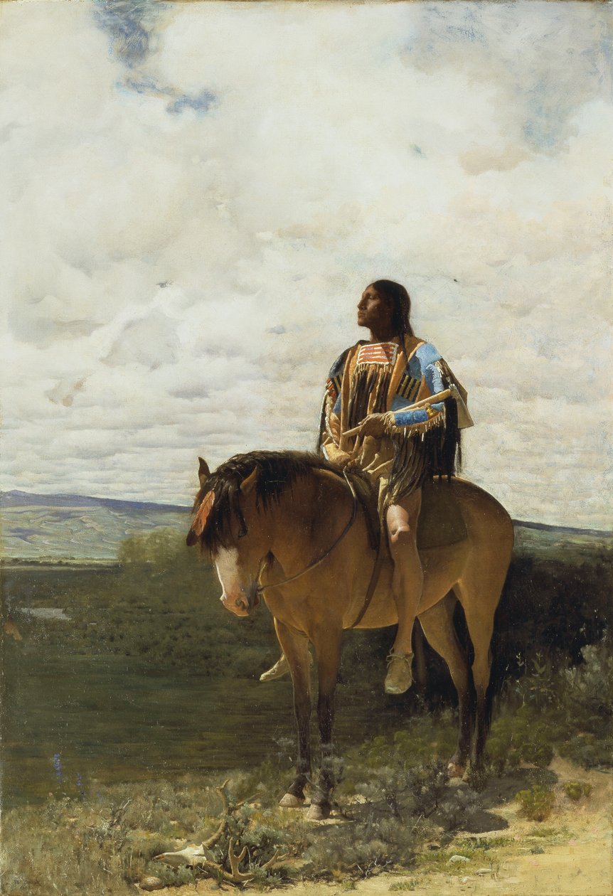 Il Coraggioso Sioux da George de Forest Brush