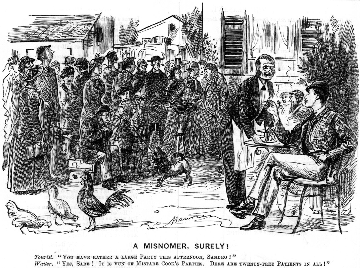 Un errore di denominazione, sicuramente!, 1880 da George du Maurier