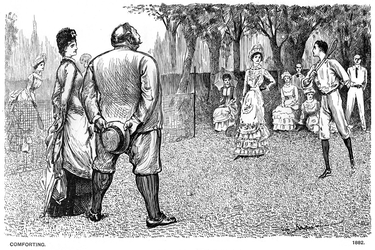 Confortante, 1882-1891 da George du Maurier