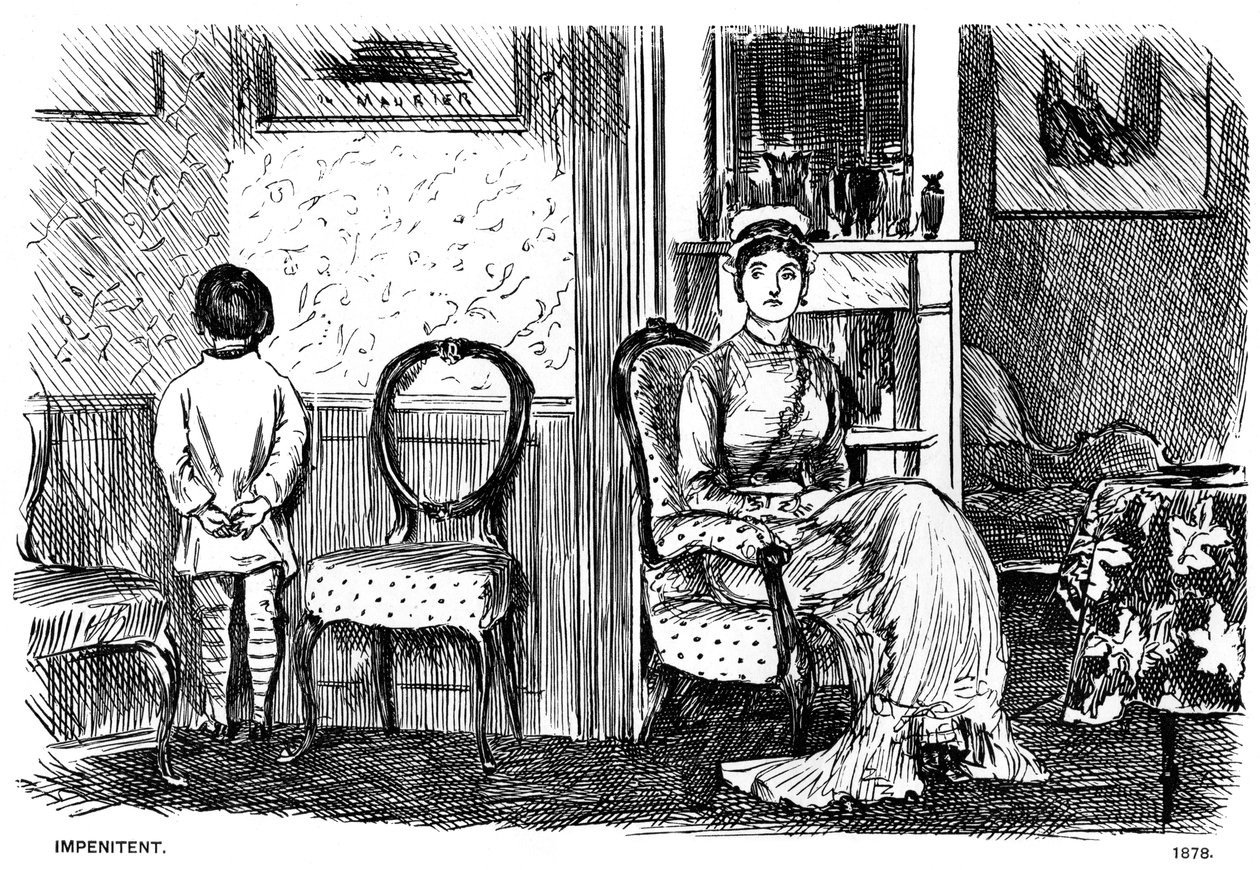 Impenitente, 1878 1891 da George du Maurier