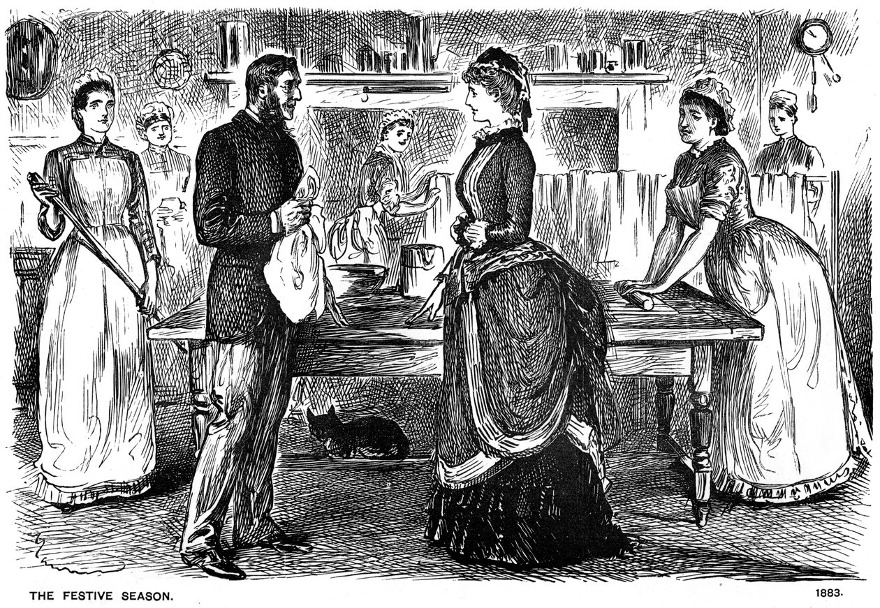 La stagione festiva, 1883 1891 da George du Maurier
